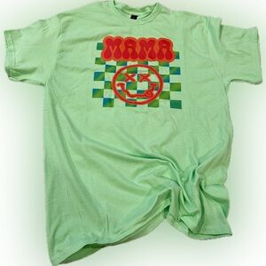 Gildan Mint Green “MAMA” T-Shirt